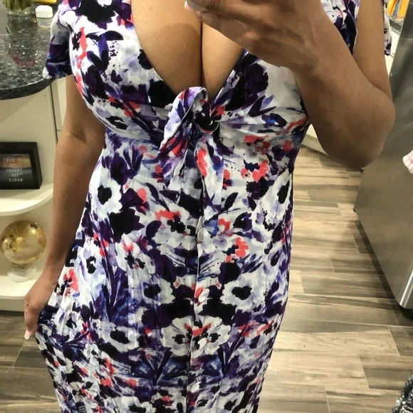 Floral Maxi Dress - Picture 3 of 3